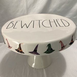 Rae Dunn 9.75" CERAMIC "BEWITCHED"  Stand, RARE!